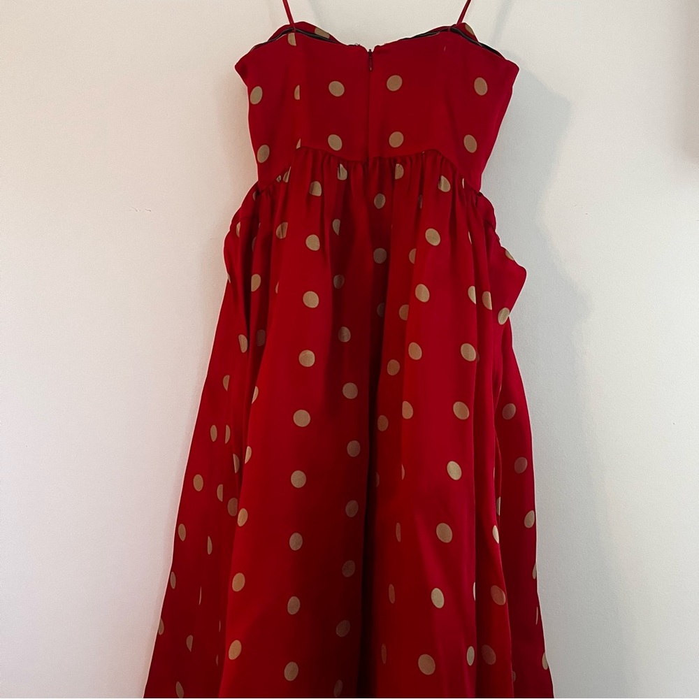 J. Crew collection Silk Strapless Cocktail Dress 6 - Picture 5 of 7